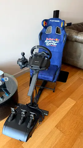 Playseat Racing Simulator with Wheel, Pedals and Shifter - Good Condition