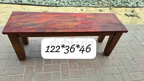 Solid wooden 2seater bench available for sale