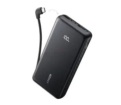 Anker Zolo Power Bank, 20k, 22.5W Max, USB-C In and Out Fast Charging Battery Pack, Slim Travel Esse