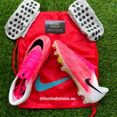 Pink Nike Mercurial Football Boots with Studs - Size 37 to 45