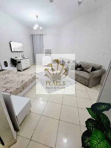 Studio for Sale in Orient Towers, Balcony with Open View, Separate Kitchen, 560 Sqft, High Floor, With Parking, Down Payment AED 180K, Remaining to De