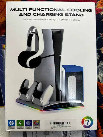 PS5 Multi-Functional Cooling and Charging Stand - Brand New