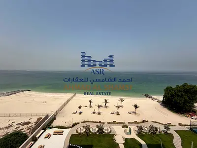 Fully Renovated 3BR + Maids Room || Direct Beach View || Chiller Free || Private Beach Access || Al