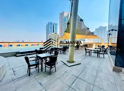 12 Cheques || Luxury 1BR || Chiller Free || Parking Free || All Amenities Free