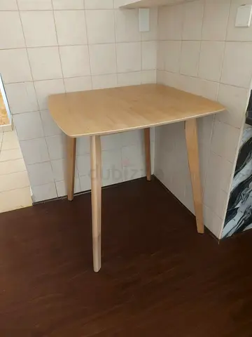 Negotiable Wooden dining/console table - light beech finish, Excellent condition