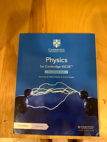 Cambridge IGCSE Physics Coursebook (Third Edition) - David Sang, Graham Jones