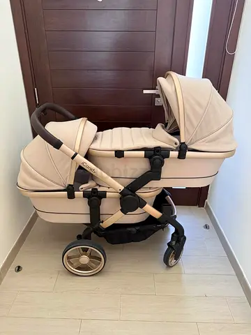 icandy peach 7 biscotti twin pushchair and carrycot