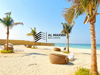 Private Beach || Luxury 3BR + Maids Room || Chiller Free || Parking Free || All Amenities Free