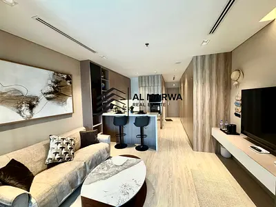 Private Beach || Luxury Studio Convertible To 1BR || Chiller Free || Parking Free || All Amenities