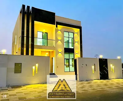 فيلا فاخرة | 4 غرف ماستر | تكييف مركزي كامل | الحوش واسع | الزاهية عجمان | شامل رسوم التسجيل والتمليك