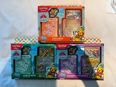 Pokemon 2025 World Championship Decks (Set of 3)