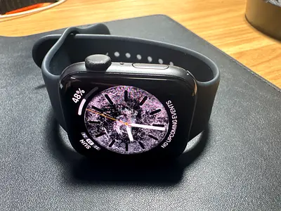 Apple Watch SE 44 mm (Black) - Good Working Condition, black Sport Band