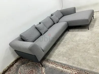 Perfect condition marina home grey color lshape sofa