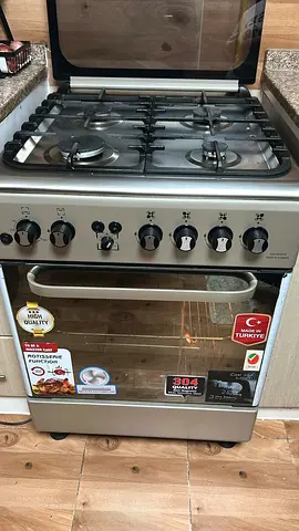 Super General 60×60 Gas Cooking Range with Oven – Warranty Until Sep 2027