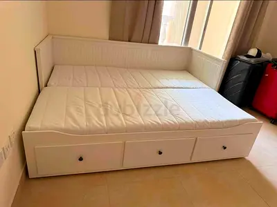 Ikea hemnes day bed with mattress 2