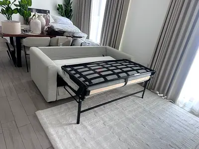 IKEA vimle Two Seater Sofa Bed Beige Bed Excellent condition