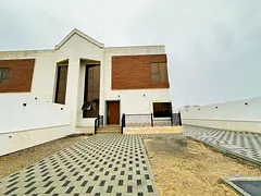 Brand 4 Badroom villa with maid room and wardrobe and garden price 145k