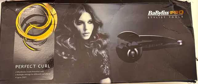 BaByliss Pro Perfect Curl Styler - boxed, light use