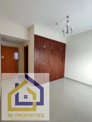 New Building 1bhk With Two Washroom Built in Wardrobe in Offer Price Aed 35K With Parking Limited T