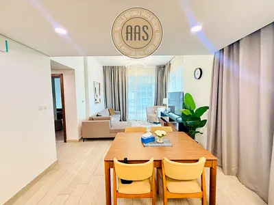 Furnished 1BR Apartment | Azizi Aliyah Residence | Balcony with City Views