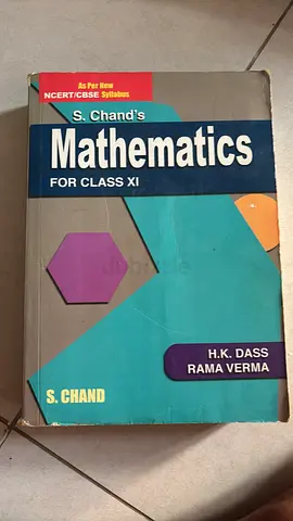 S Chand’s mathematics for class XI 2005