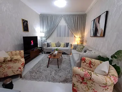 Two bedrooms and a living room / Hotel-style furnishings / Children's pool / Al Taawun / Sharjah