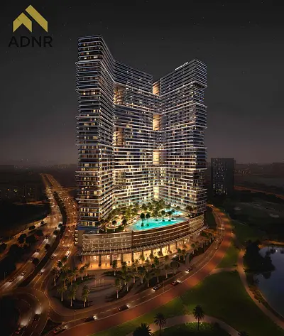 -**Sky Terraces | غرفة وصالة فاخرة بإطلالة مميزة وفرصة استثمارية قوية**- خطه الدفع دفعه اولي 10% - 20% اثناء الانشاء - 70% عند التسليم