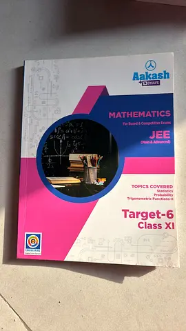 Class 11th JEE Main & Advanced Maths Target 1-6
