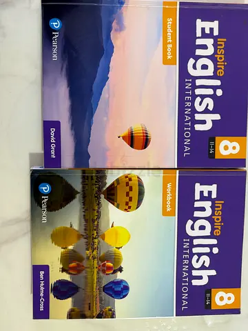 Offer - Pearson Inspire English International Student Book and Workbook Year 8