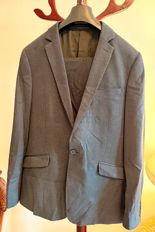 Men’s Premium Grey Formal Suit – Elegant & Classic