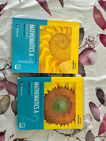 Edexcel International GCSE Mathematics A Student Book 1 & 2 (Pearson) - Gently Used