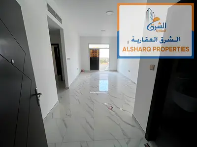 شهر فري - تاني ساكن - غرف ماستر - تكيف مركزي - بلكونه اطلاله مفتوحه - صيانه فري - سهلة المخرج لدبي والشارقه