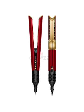 Dyson HTO1 Airstrait Straightener, Red Velvet Gold