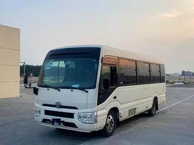 Toyota Coaster 2022 GCC Specs - Reliable Passenger Transport