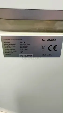 Crown Portable Air Conditioner (12000 BTU approx) - Used