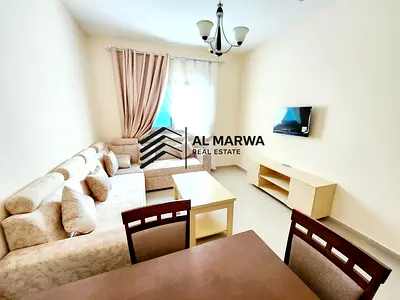 Furnished 1BR with Balcony | Dubai Border | Modern & Spacious