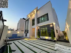 Luxury villa in Al-Aliya area, all-inclusive price, opposite the mosque. Freehold ownership for all