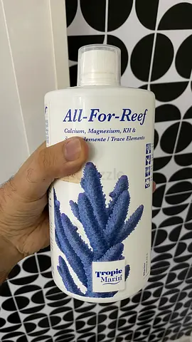 1 liter All for Reef liquid bottle full