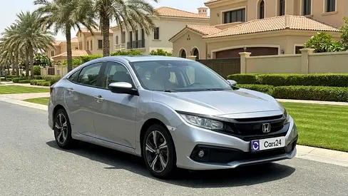 AED 817/month | 0 DP | Free 3 Months Warranty | Service History | 30 Day Return | HONDA CIVIC 2020