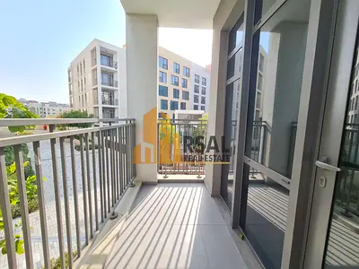 Brand new 2nd Shifting 1BR | Balcony & Pool view | Amenities included