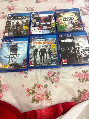 Bundle of 7 PS4 games – good condition