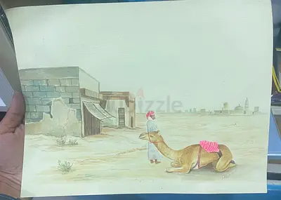 Camel traditional art 30cm length,25cm height