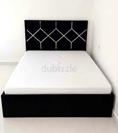 Brand New furniture's Queen size bed frame with storage - black