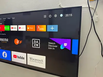 55 inch Android Smart LED TV - Excellent working condition