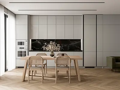 Luxury Custom Kitchen Dubai | Glossy MDF | Made to Measure