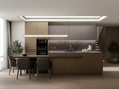 Modern Custom Kitchen Dubai | Turkish AGT | Kitchen Island