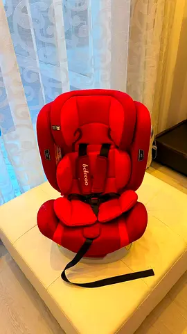 Red Belleco Ultimate Spin 360° Convertible ISOFIX Car Seat (Group 0+/1/2/3) - Good Condition