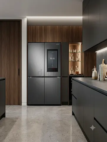 Samsung RF71DG9H0EB1-AE French Door Refrigerator – Family Hub™ | 702L | Black