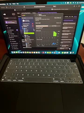 MACBOOK AIR M2 8gb 256gb , with original charger and mouse and box