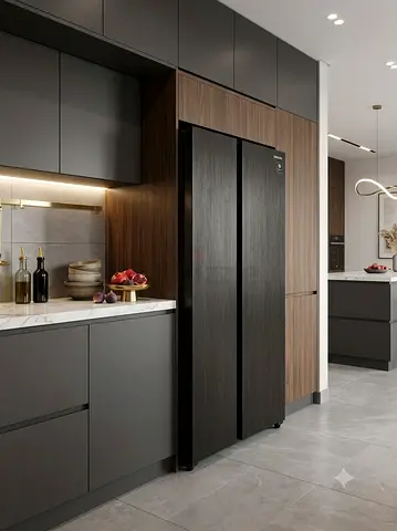 Samsung Side-by-Side Refrigerator & Freezer – Premium Design | Spacious Storage
